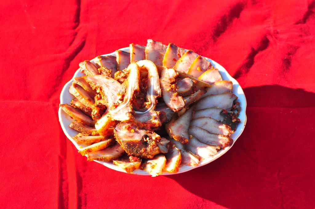 红萝卜丝鲊肉